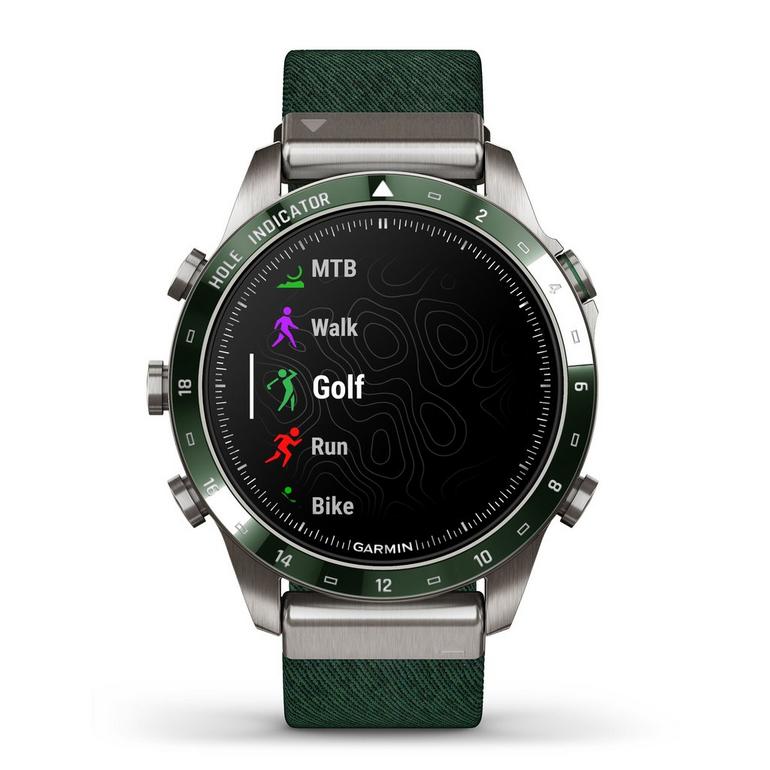 Garmin MARQ Golfer (Gen 2) 46 mm tytanowy męski smartwatch