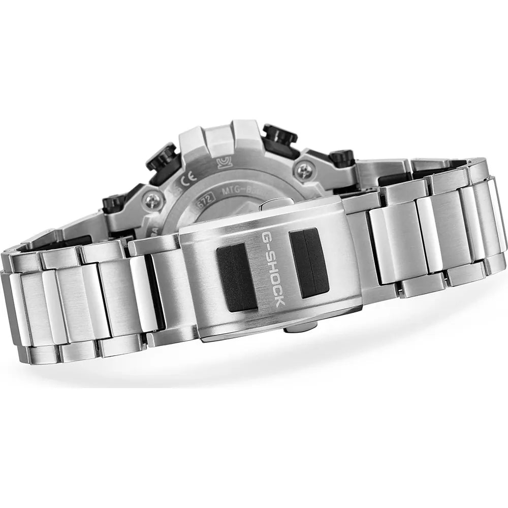 Zegarek G-Shock MT-G MTG-B3000D-1AER z metalowym Twisted G Watch z podwójnym rdzeniem
