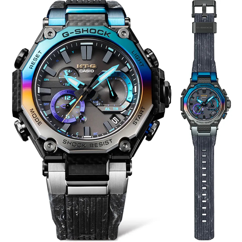Zegarek G-Shock MT-G MTG-B2000YST-1AER z metalowym twistedem G – „Storm Chaser”