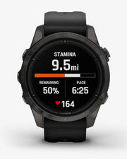 Garmin EPIX 2 PRO Sapphire 42 mm Tytanowy pasek DLC Charcoal Grey Czarny