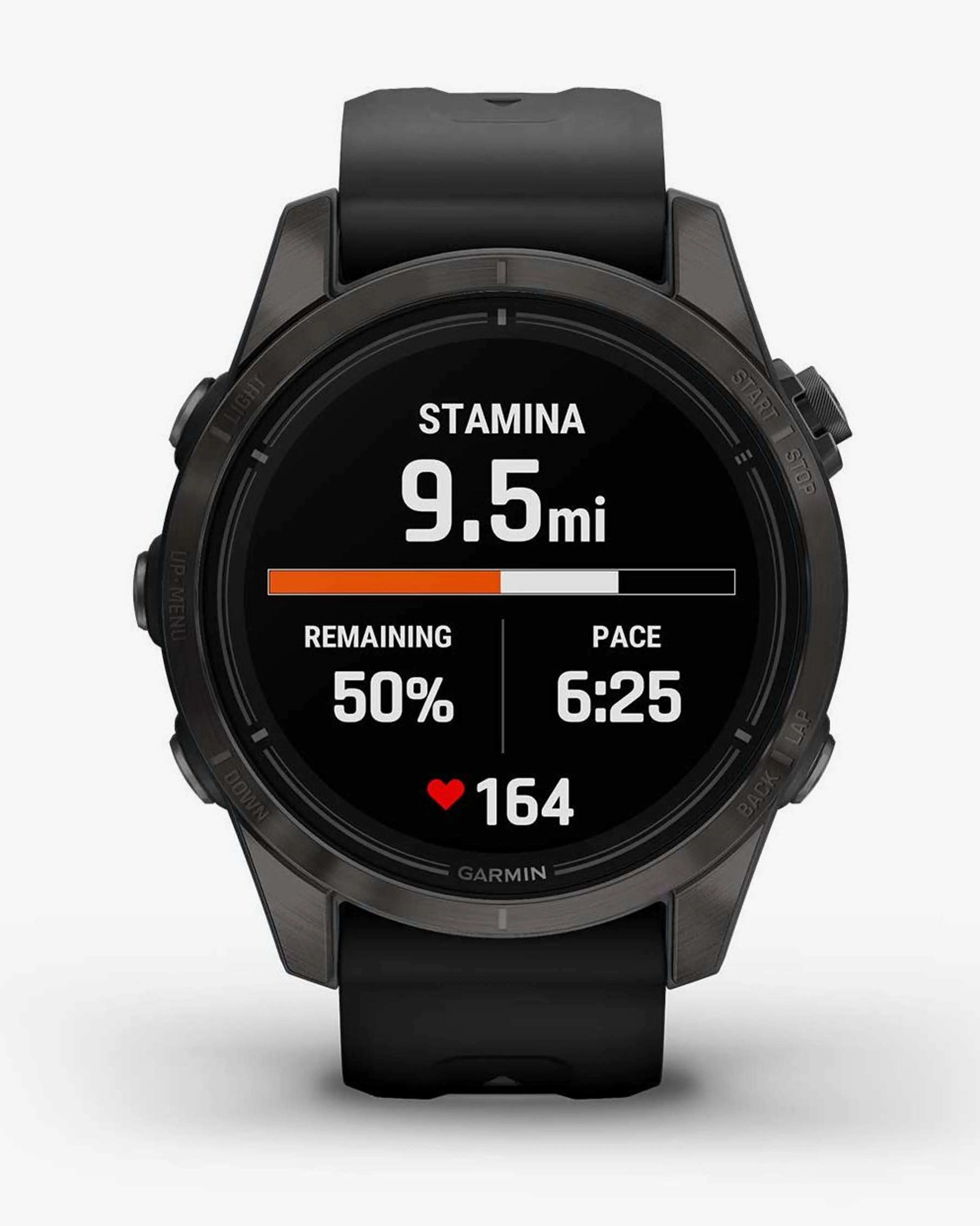 Garmin EPIX 2 PRO Sapphire 42 mm Tytanowy pasek DLC Charcoal Grey Czarny