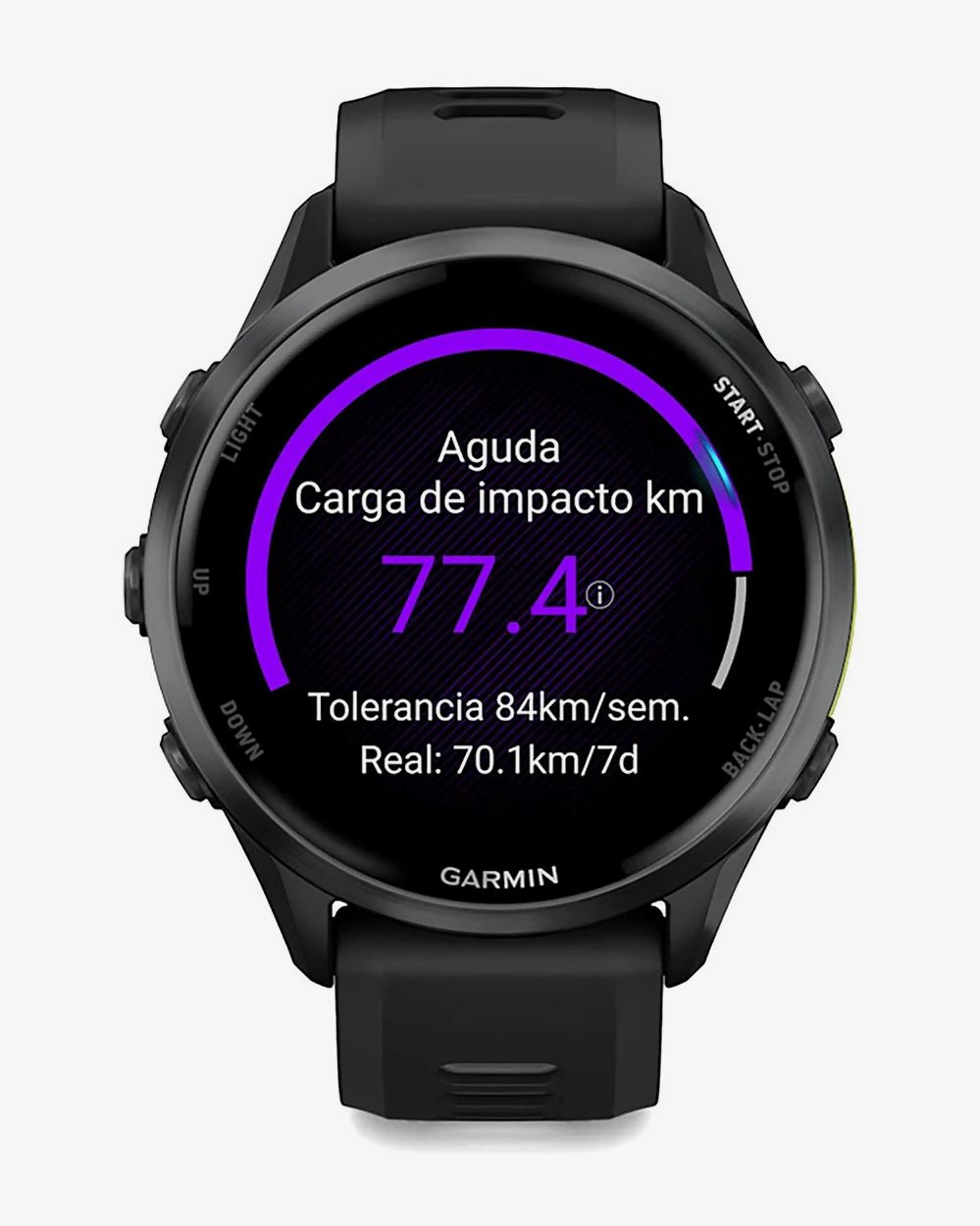 Pasek Garmin Forerunner 970 ciemnoszary czarny