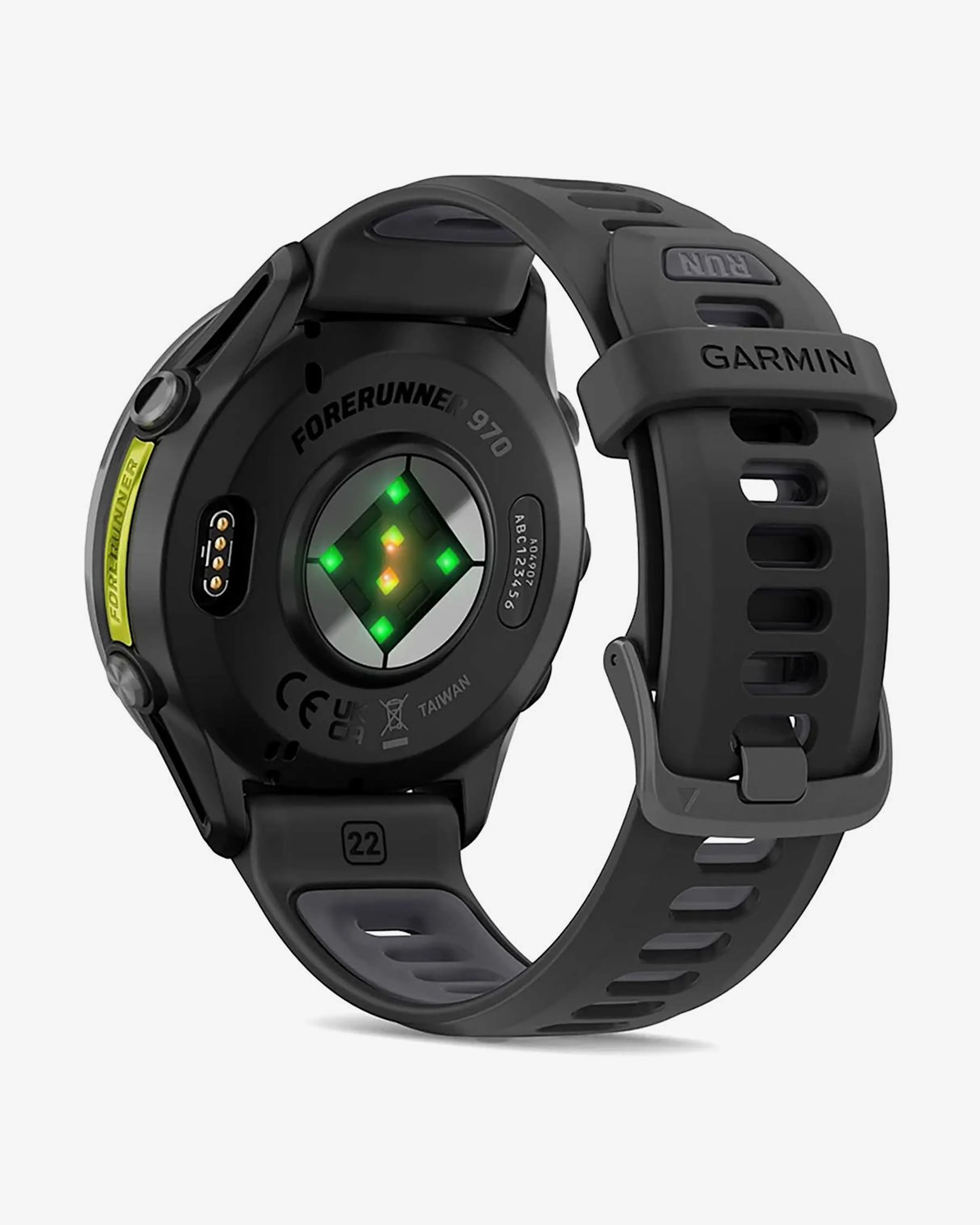 Pasek Garmin Forerunner 970 ciemnoszary czarny