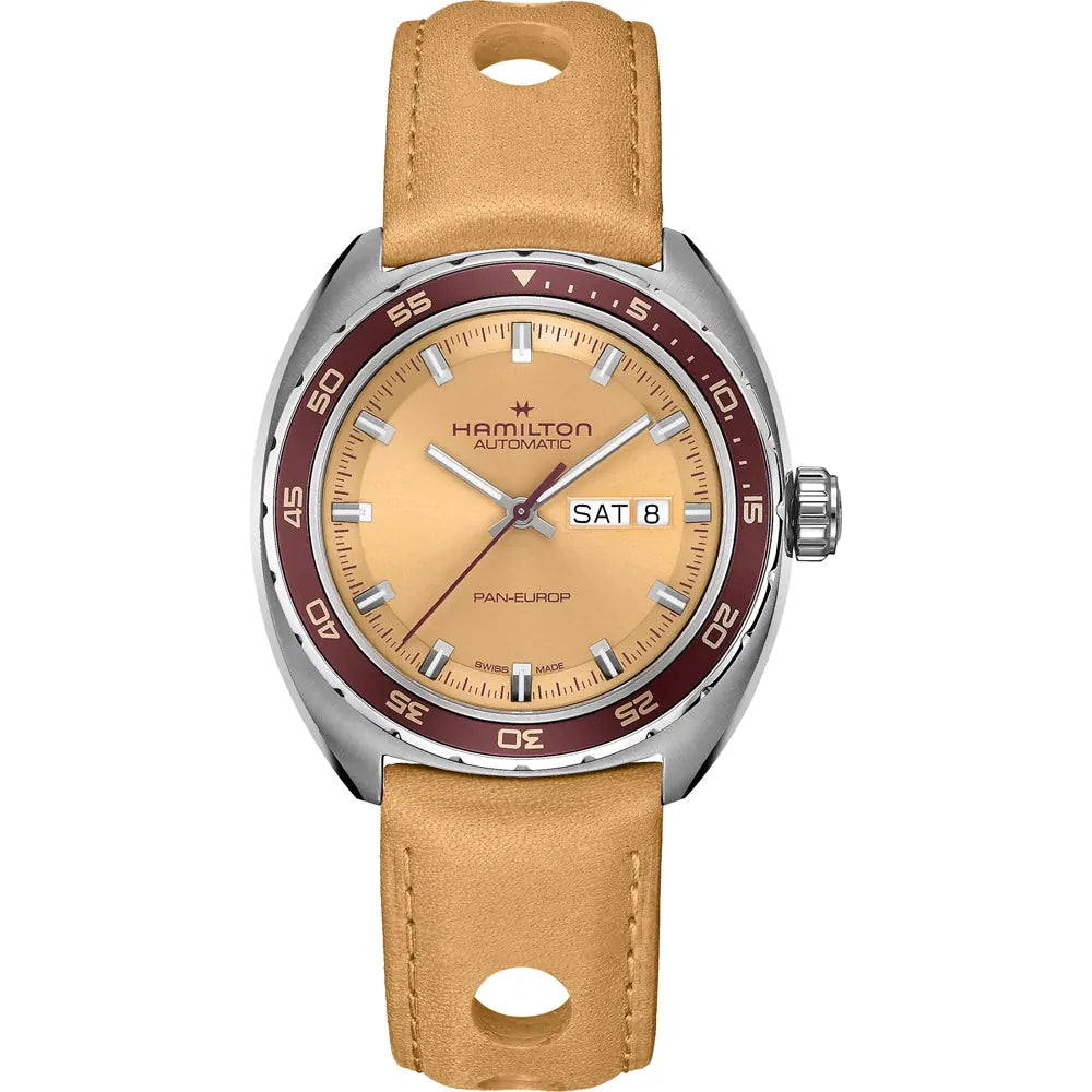 Hamilton American Classics H35435820 Pan Europ Watch 