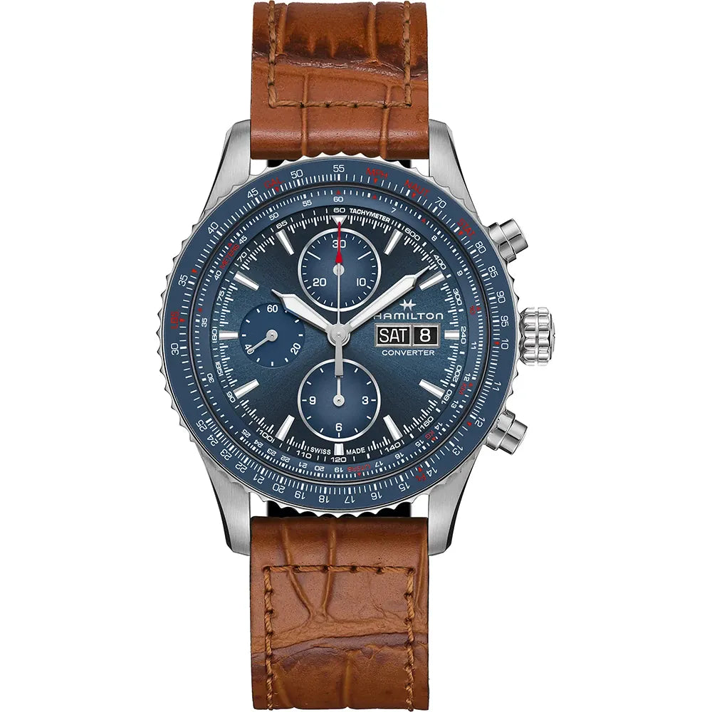 Zegarek lotniczy Hamilton Khaki H76746540 Khaki Aviation Converter 