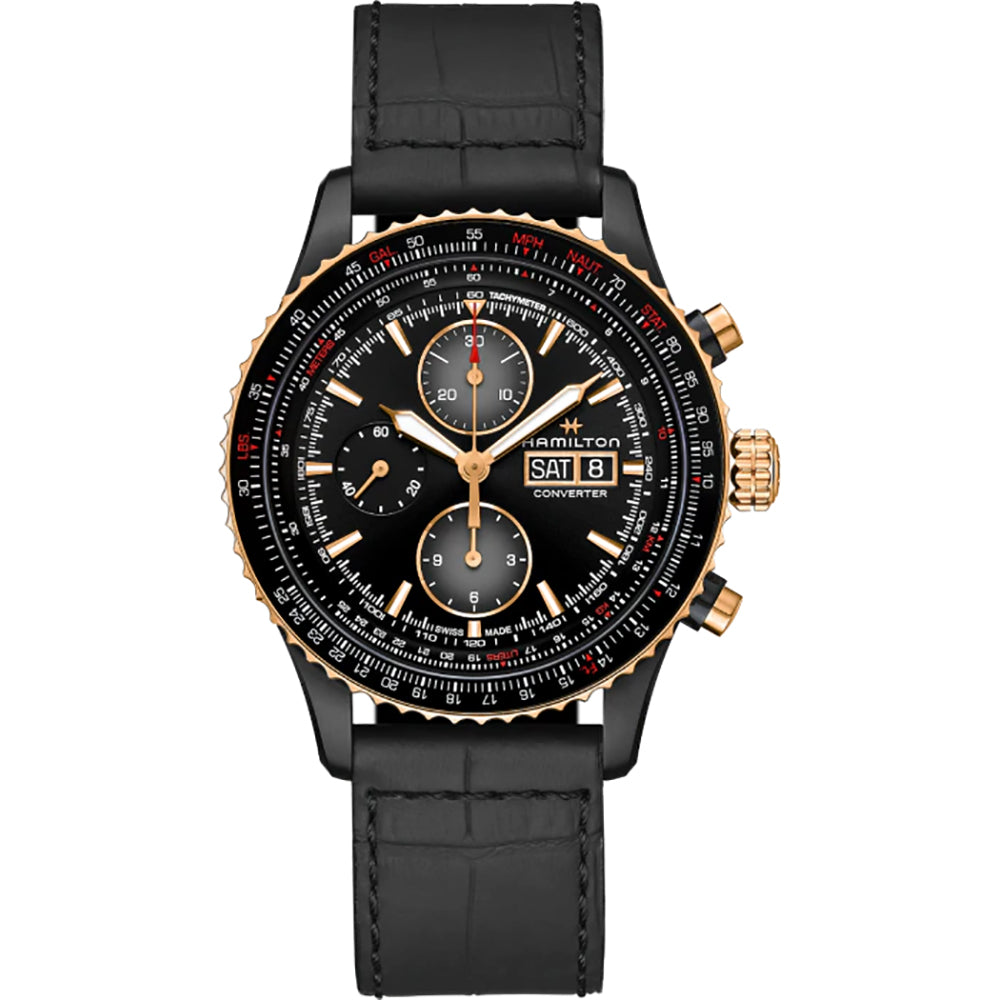 Zegarek lotniczy Hamilton Khaki H76736730 Khaki Aviation Converter 