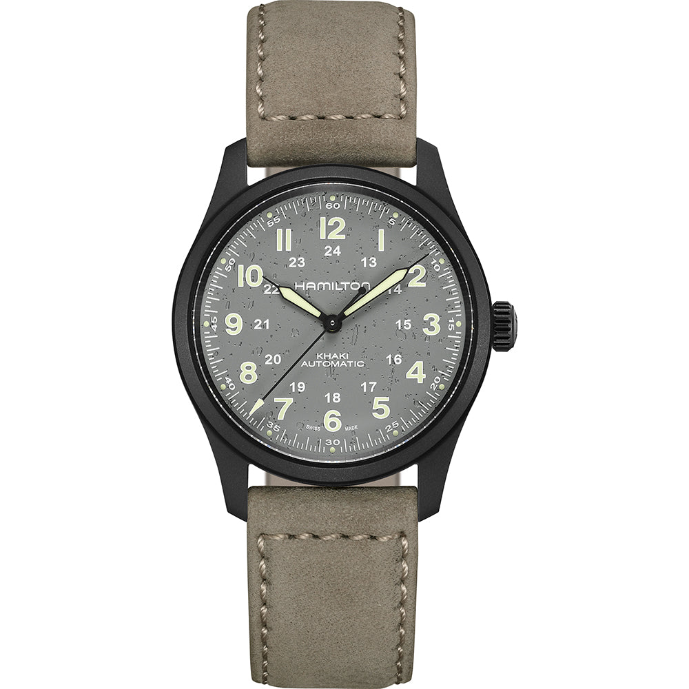 Hamilton Khaki Field Watch H70215880 Khaki Titanium 