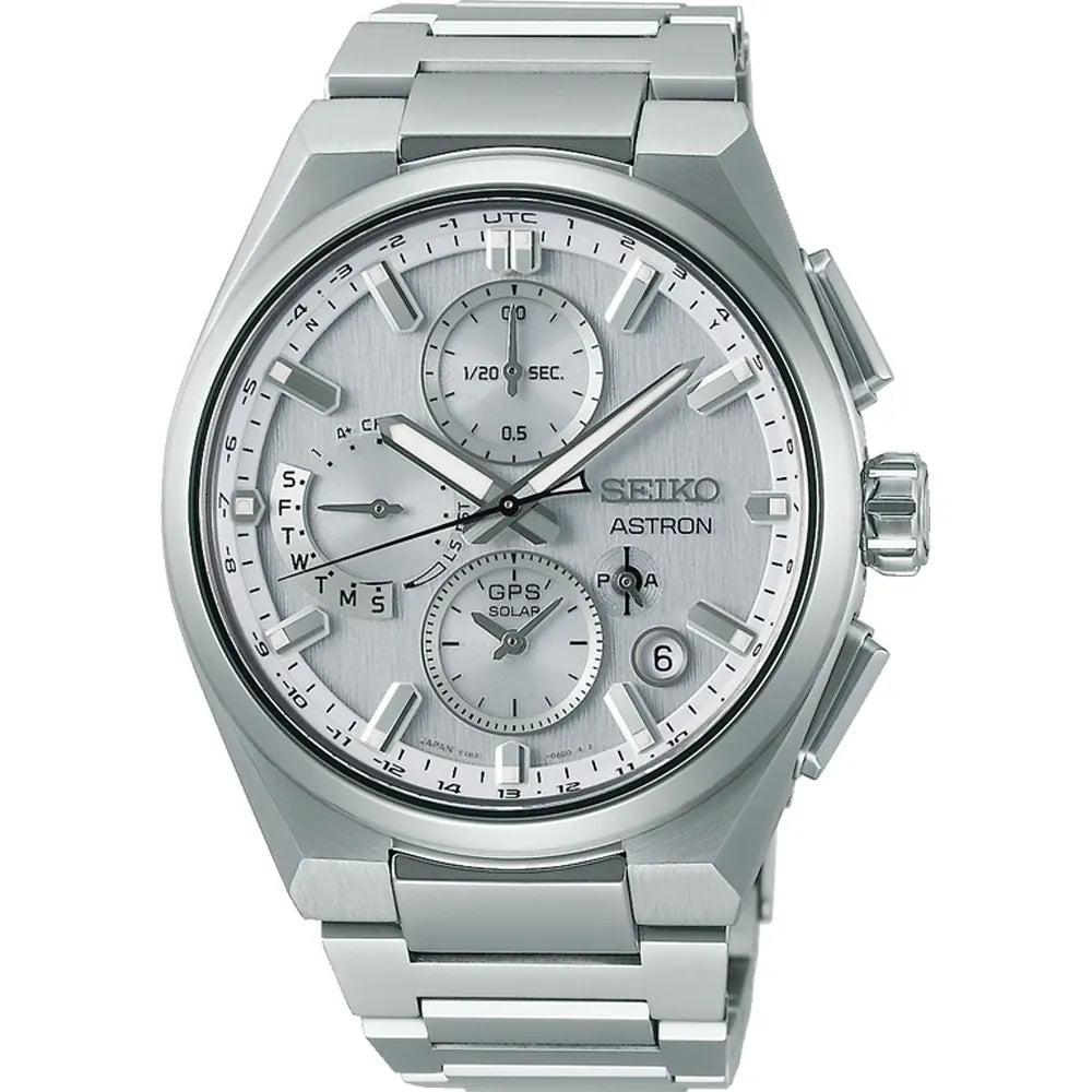 Zegarek Seiko Astron SSH159J1 Astron „Solidity Silver” 
