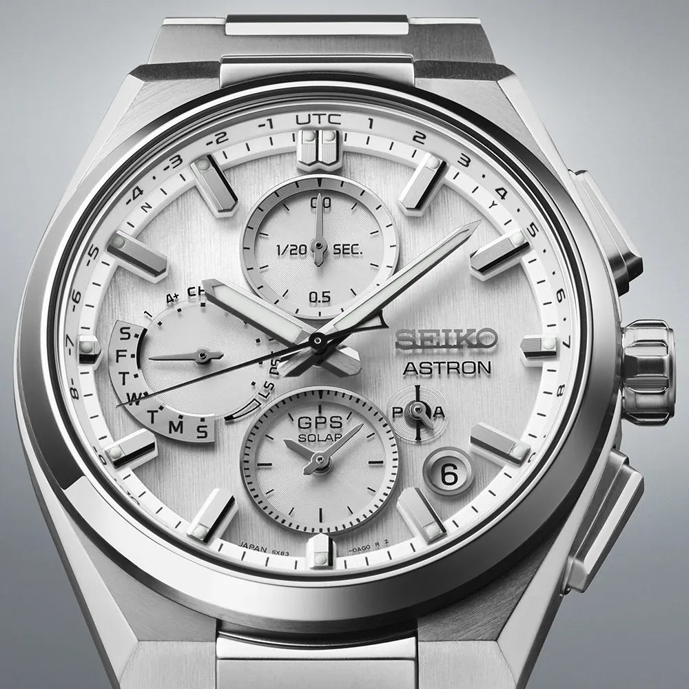 Zegarek Seiko Astron SSH159J1 Astron „Solidity Silver” 