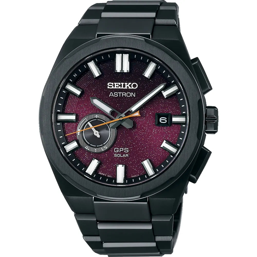 Zegarek Seiko Astron SSJ029J1 Astron 'Yozakura' - Kwitnąca wiśnia nocą 