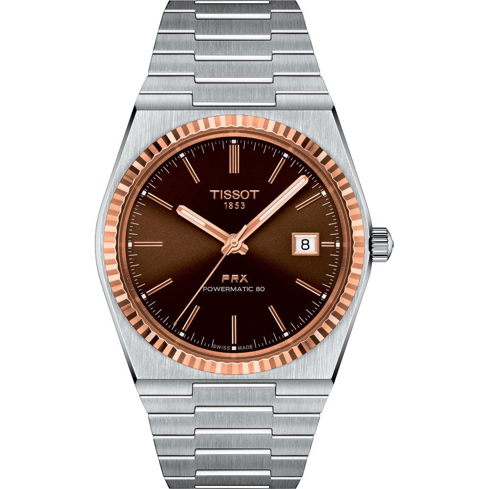 Zegarek Tissot PRX T9314074129100 PRX Powermatic 80 